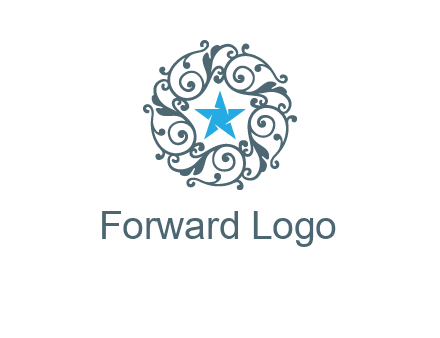 ornamental star logo