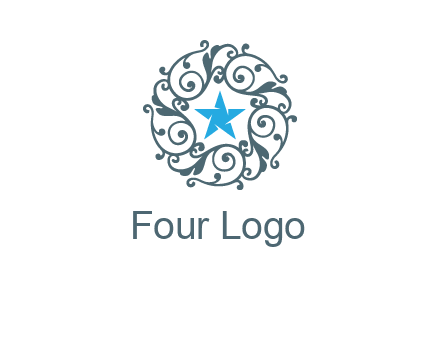 ornamental star logo