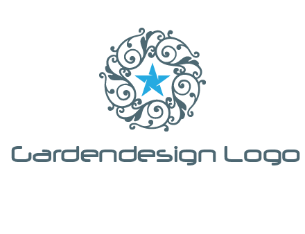 ornamental star logo