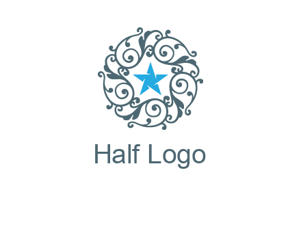 ornamental star logo