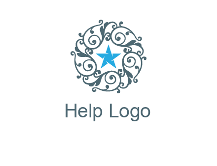 ornamental star logo