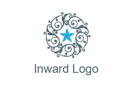 ornamental star logo