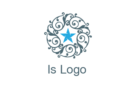 ornamental star logo