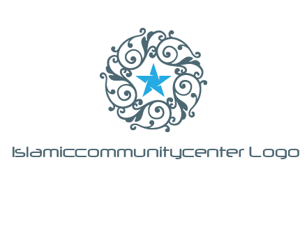 ornamental star logo