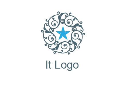 ornamental star logo