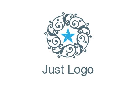 ornamental star logo