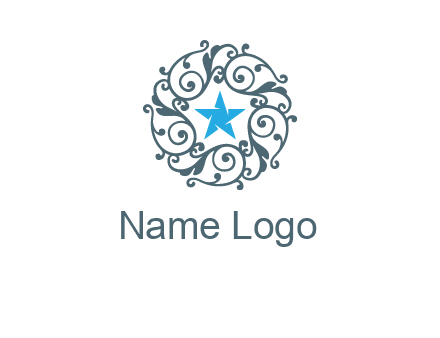ornamental star logo