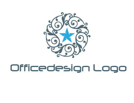 ornamental star logo