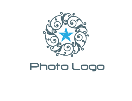 ornamental star logo