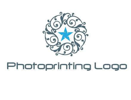 ornamental star logo