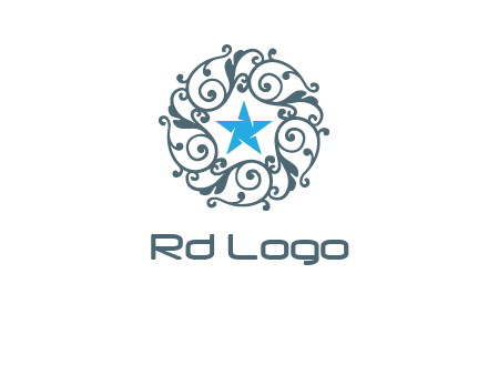 ornamental star logo