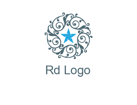 ornamental star logo
