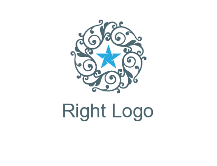 ornamental star logo