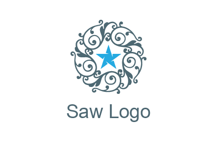 ornamental star logo
