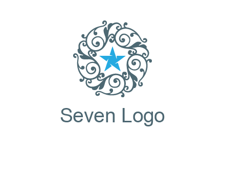 ornamental star logo