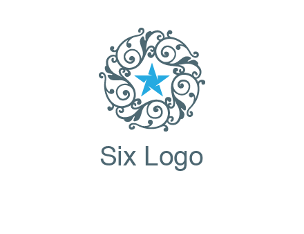 ornamental star logo