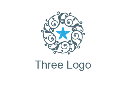ornamental star logo