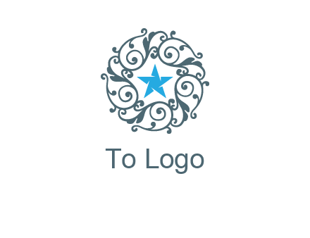 ornamental star logo