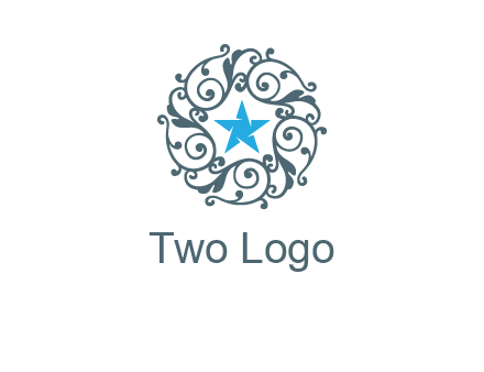ornamental star logo