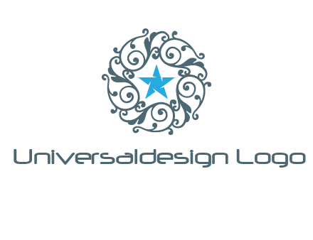 ornamental star logo