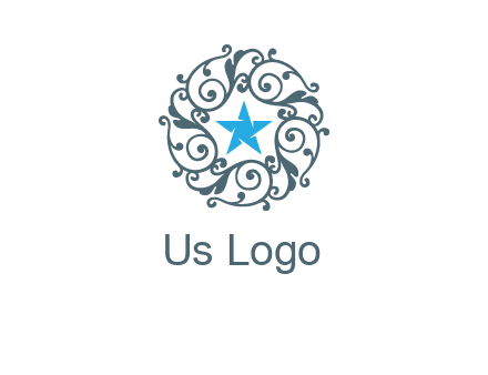 ornamental star logo