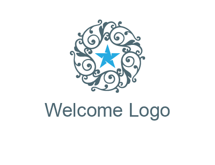 ornamental star logo