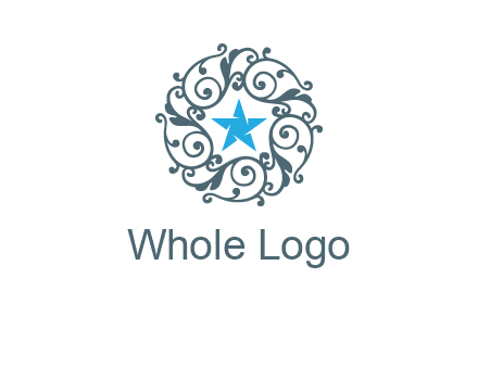 ornamental star logo