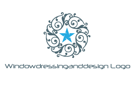 ornamental star logo