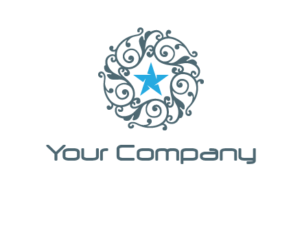 ornamental star logo