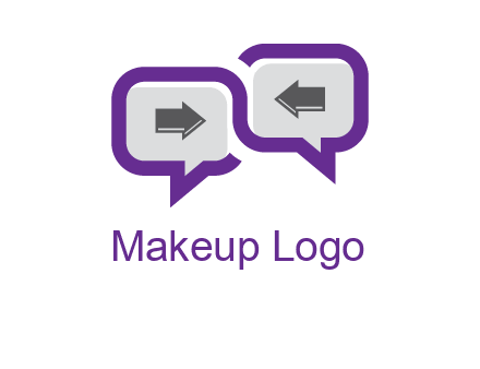 chatting arrows logo