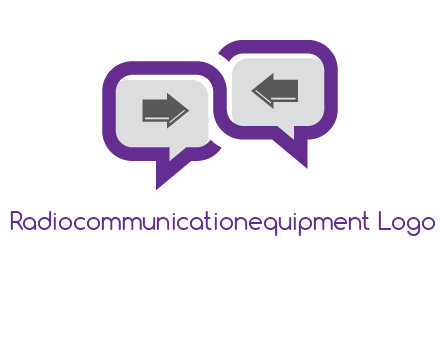 chatting arrows logo