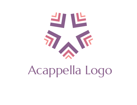 abstract star logo