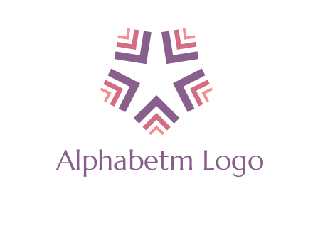 abstract star logo