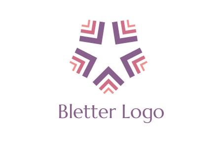 abstract star logo
