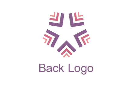 abstract star logo