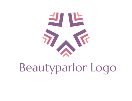 abstract star logo
