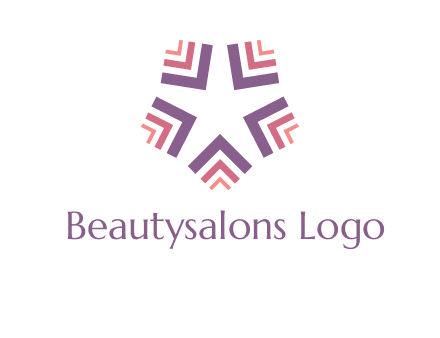 abstract star logo