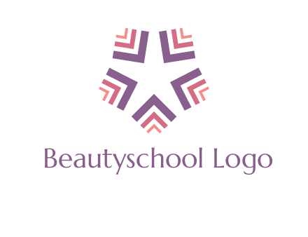 abstract star logo