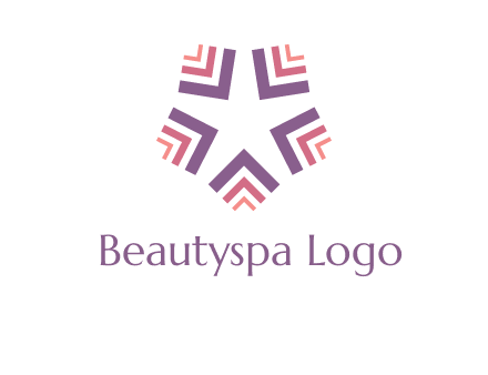 abstract star logo
