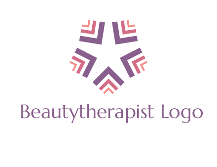abstract star logo