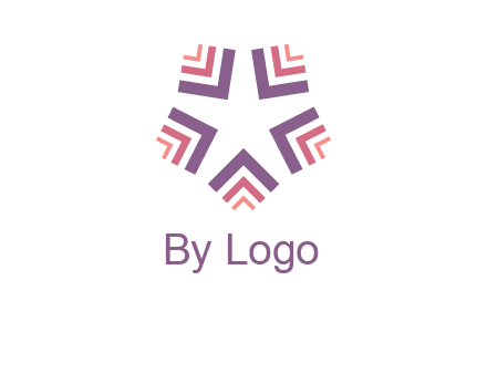 abstract star logo
