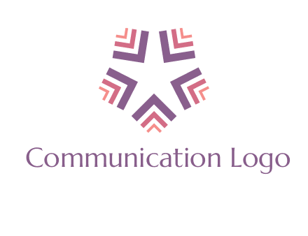 abstract star logo