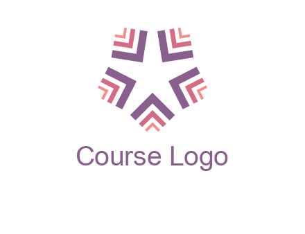 abstract star logo