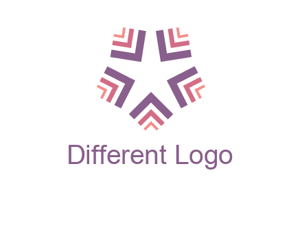 abstract star logo