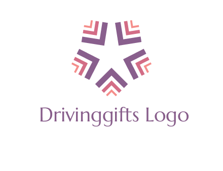 abstract star logo