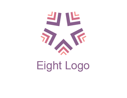 abstract star logo