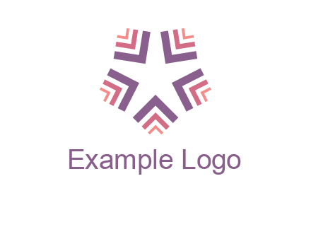 abstract star logo