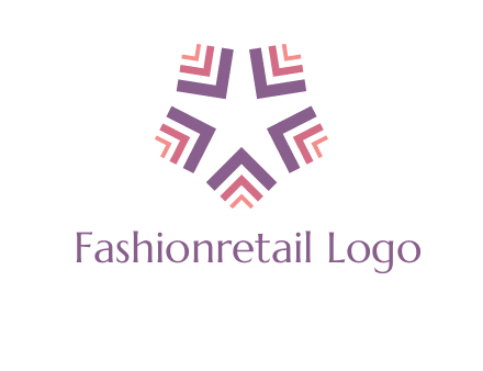 abstract star logo