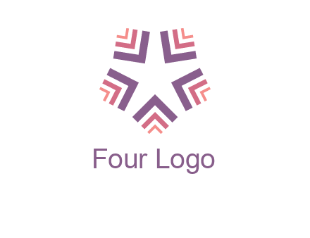 abstract star logo