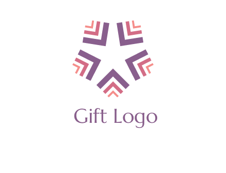abstract star logo